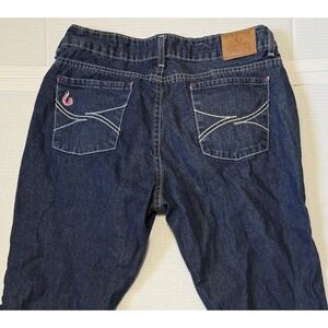 LAPCO FR - Women's Flame Resistant Dark Wash Bootcut Denim Jeans - Size 10-Reg